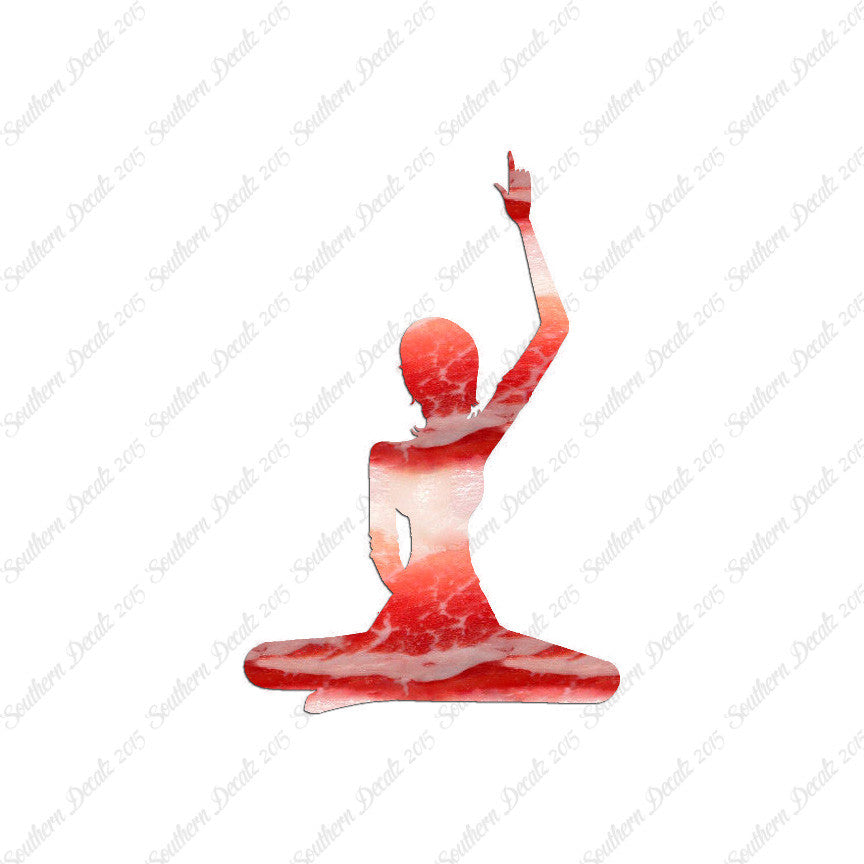 Yoga Meditation Half Lotus