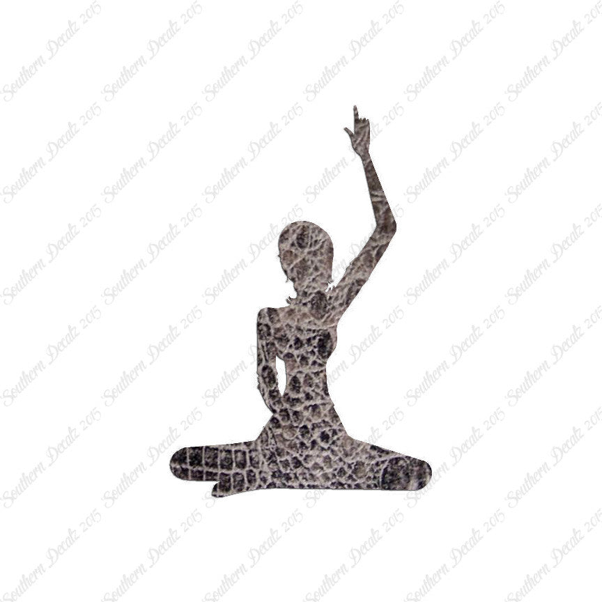 Yoga Meditation Half Lotus