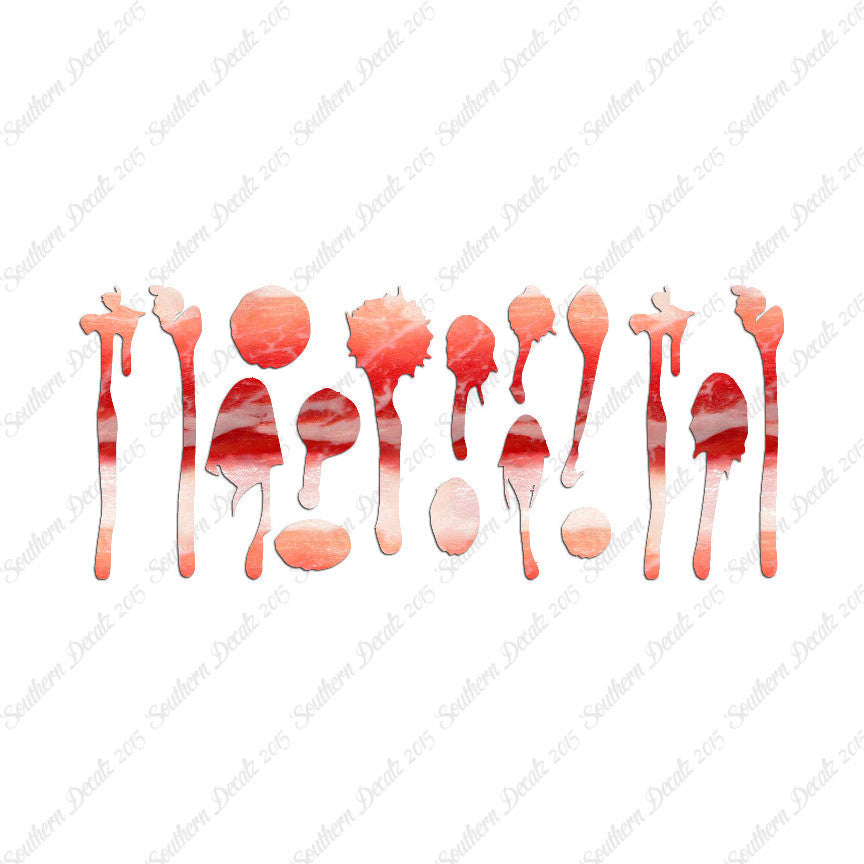 Blood Paint Splatter