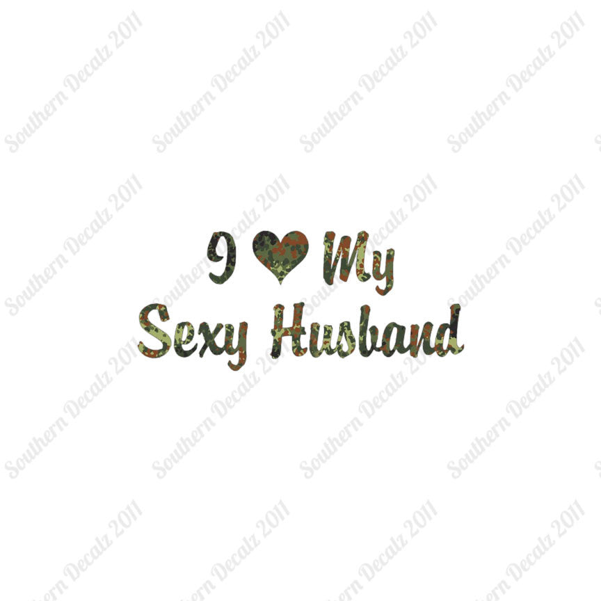 I Love My Sexy Husband Heart