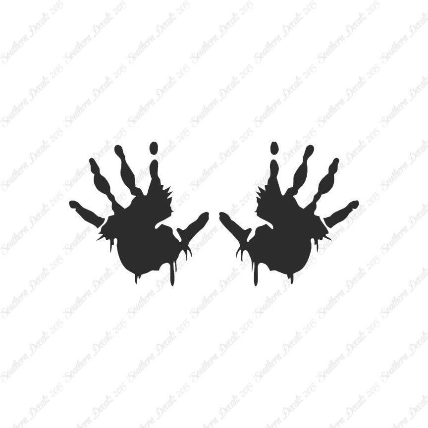 Bloody Handprints