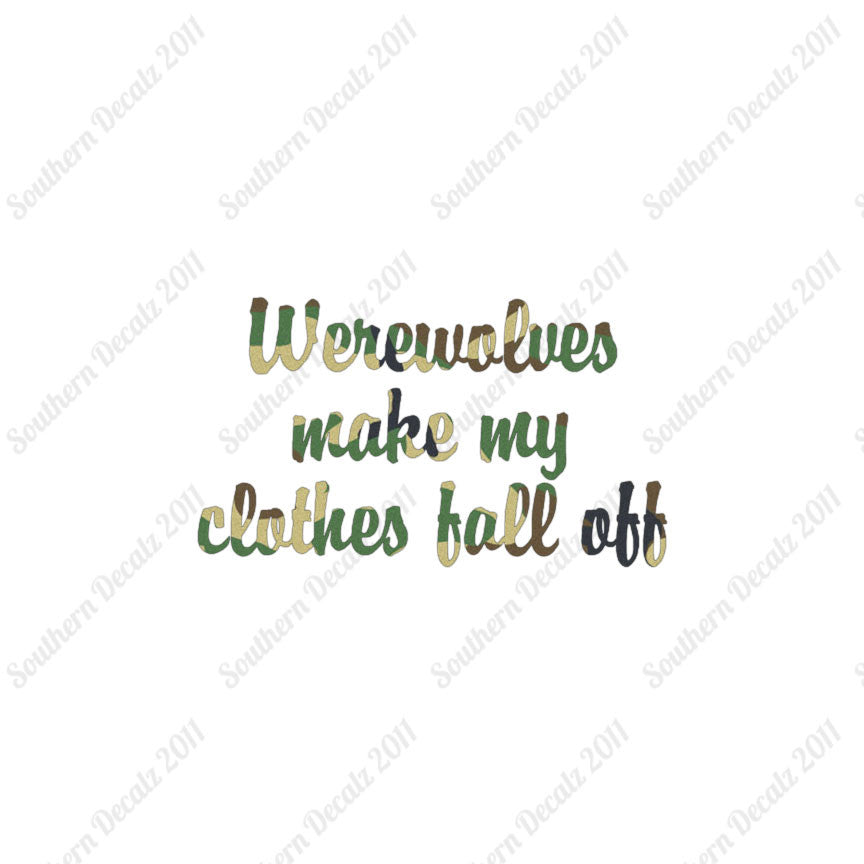 Werewolves Make Clothes Fall Off