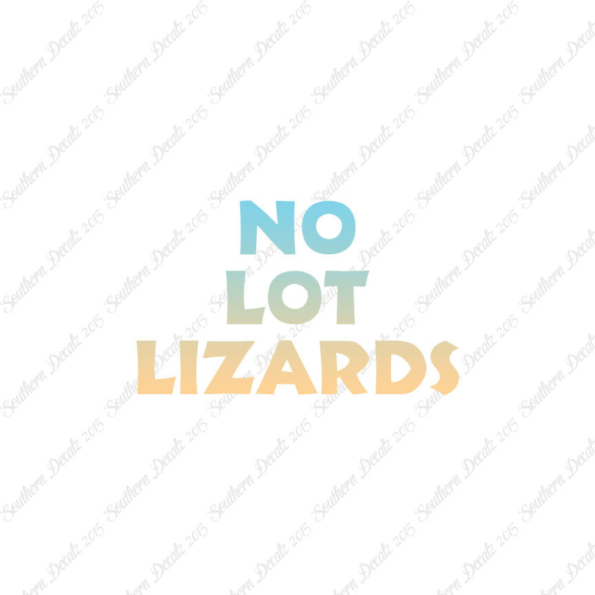 No Lot Lizards