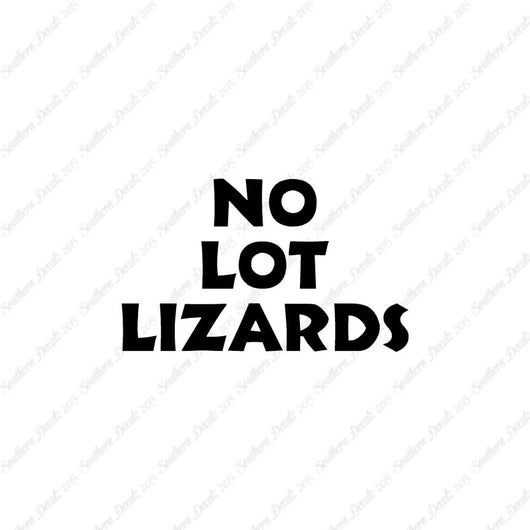 No Lot Lizards