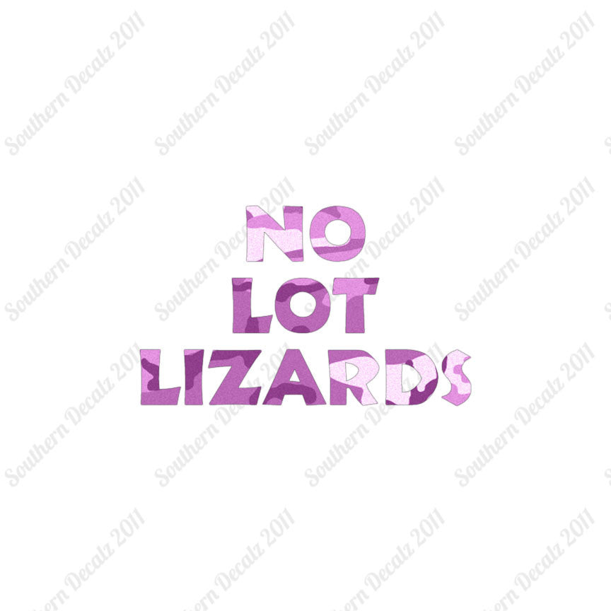 No Lot Lizards