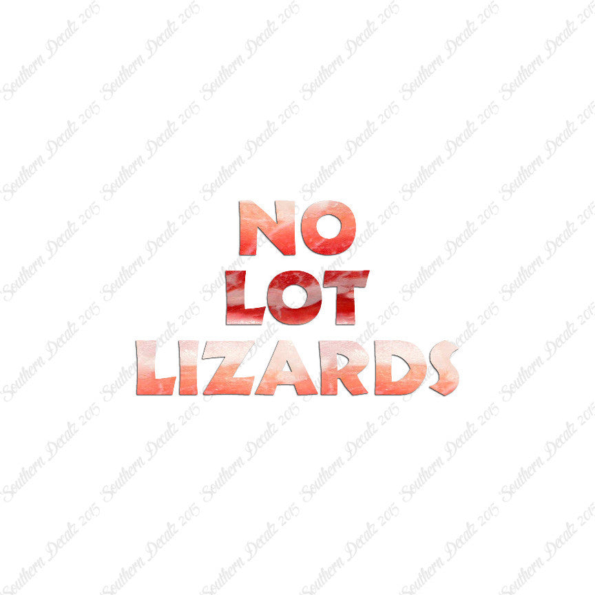 No Lot Lizards