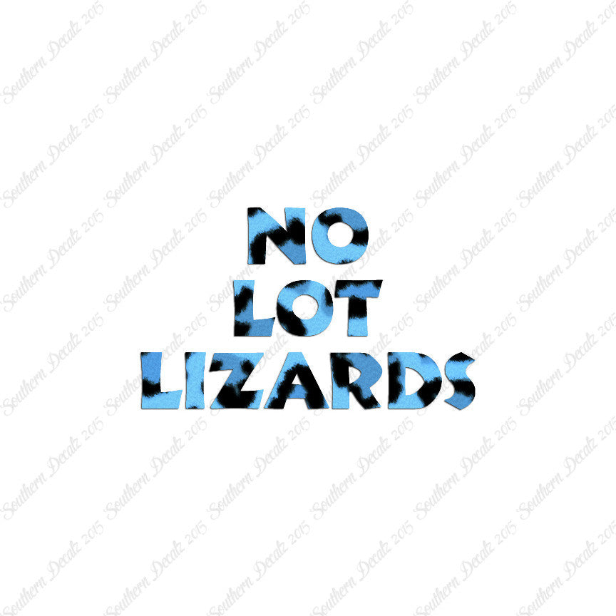 No Lot Lizards