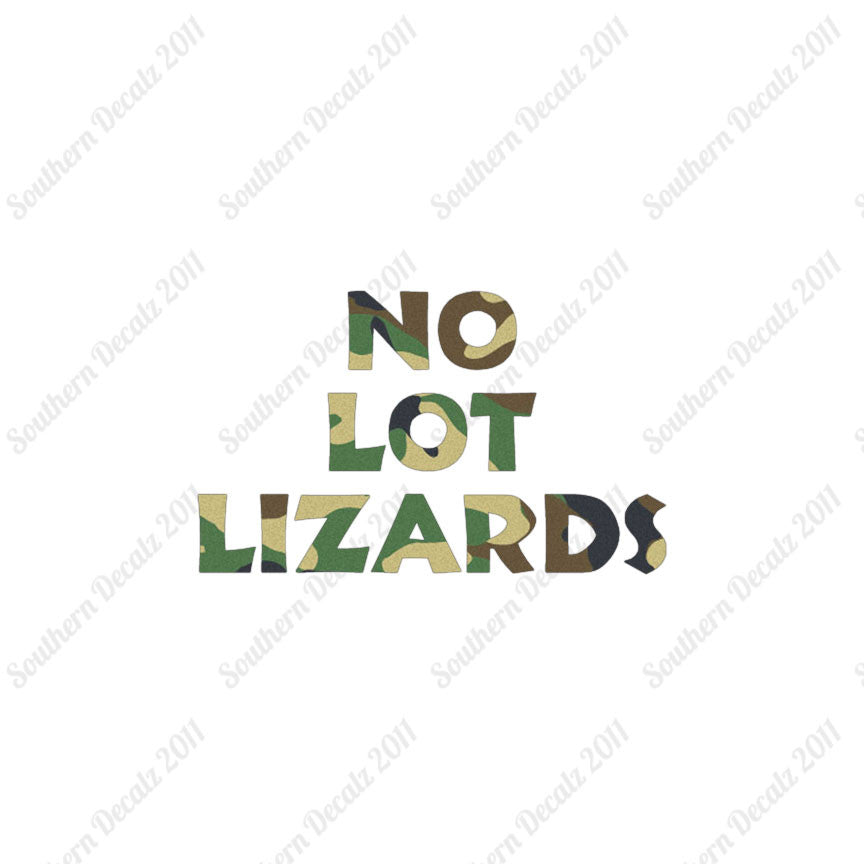No Lot Lizards