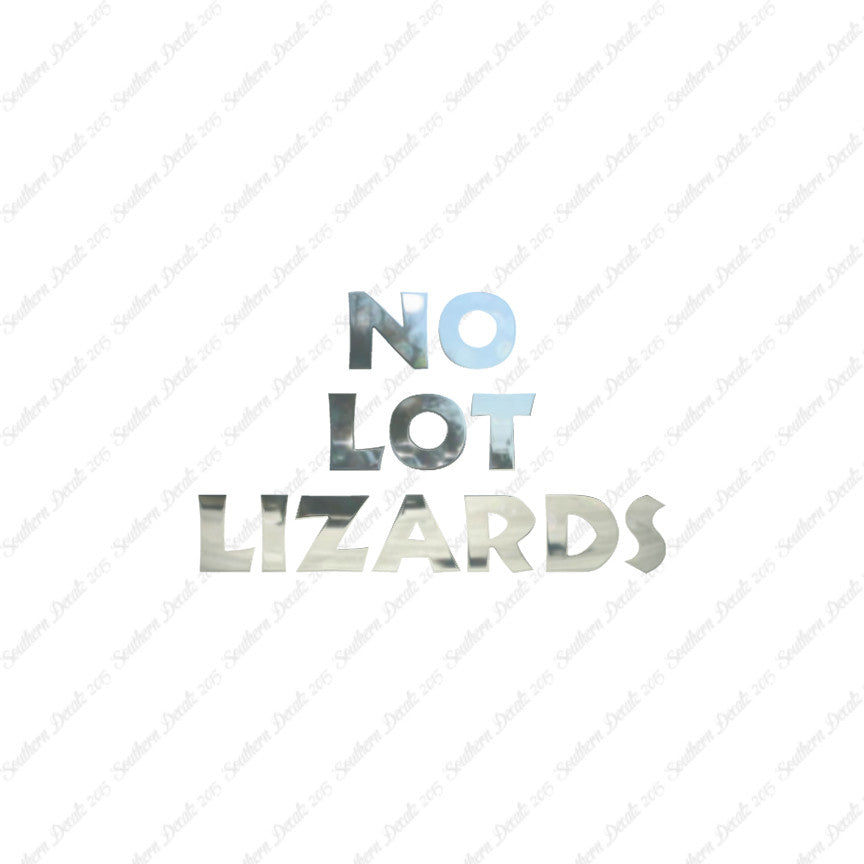No Lot Lizards