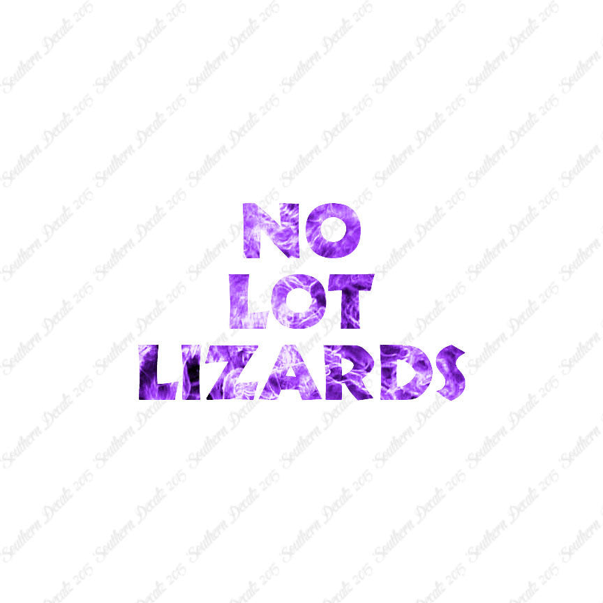 No Lot Lizards