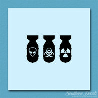 3 Bomb Alien Nuke Biohazard