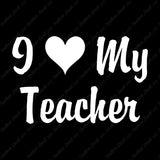 I Love My Teacher Heart
