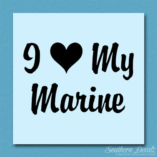 I Love My Marine Heart