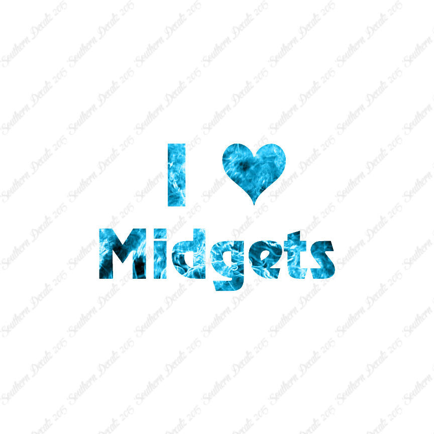 I Love Midgets Heart