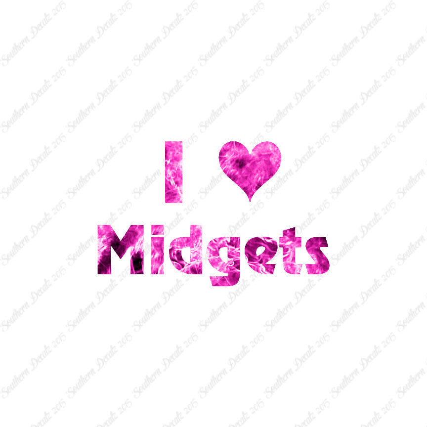 I Love Midgets Heart
