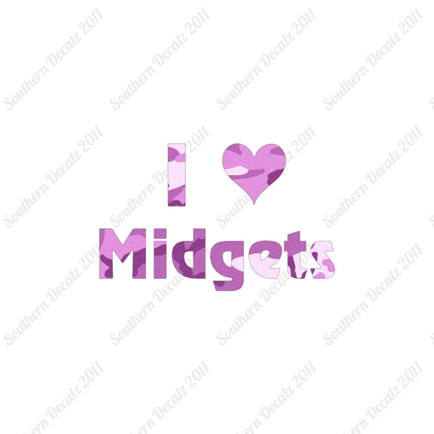 I Love Midgets Heart