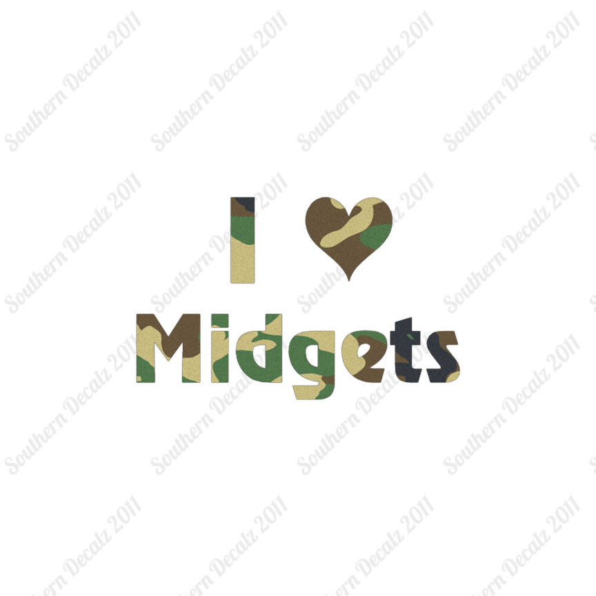 I Love Midgets Heart