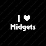 I Love Midgets Heart