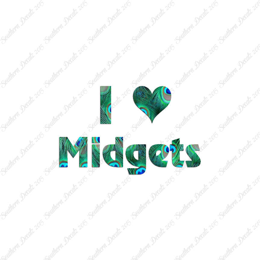 I Love Midgets Heart