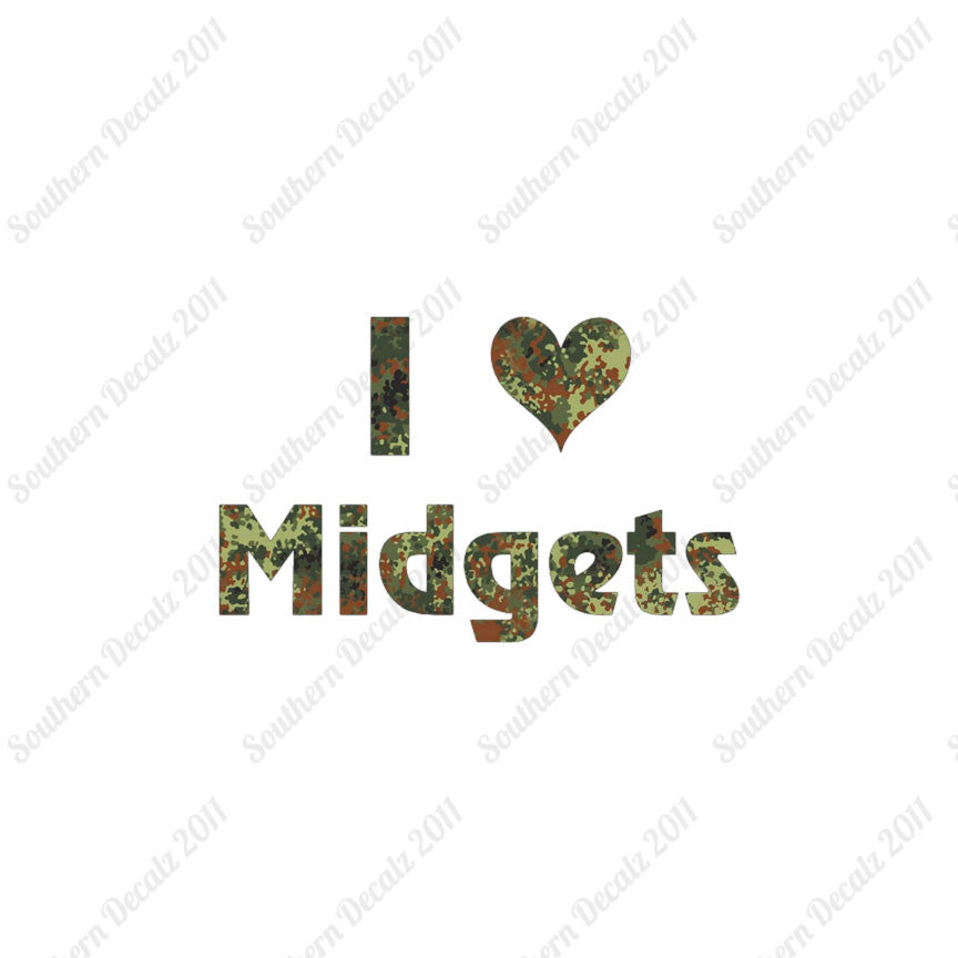 I Love Midgets Heart