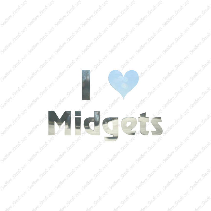 I Love Midgets Heart