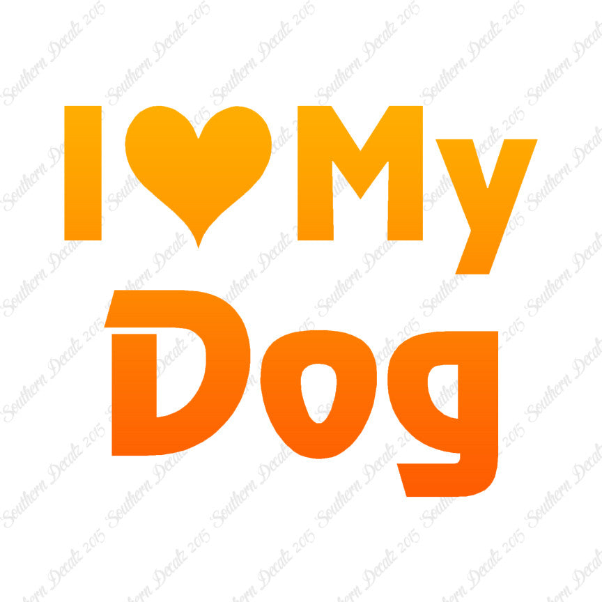 I Love My Dog Heart