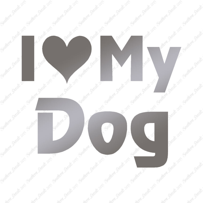 I Love My Dog Heart