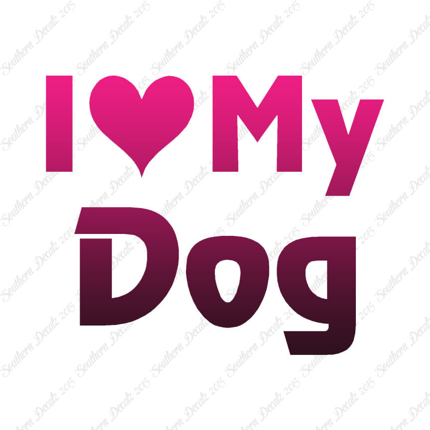 I Love My Dog Heart