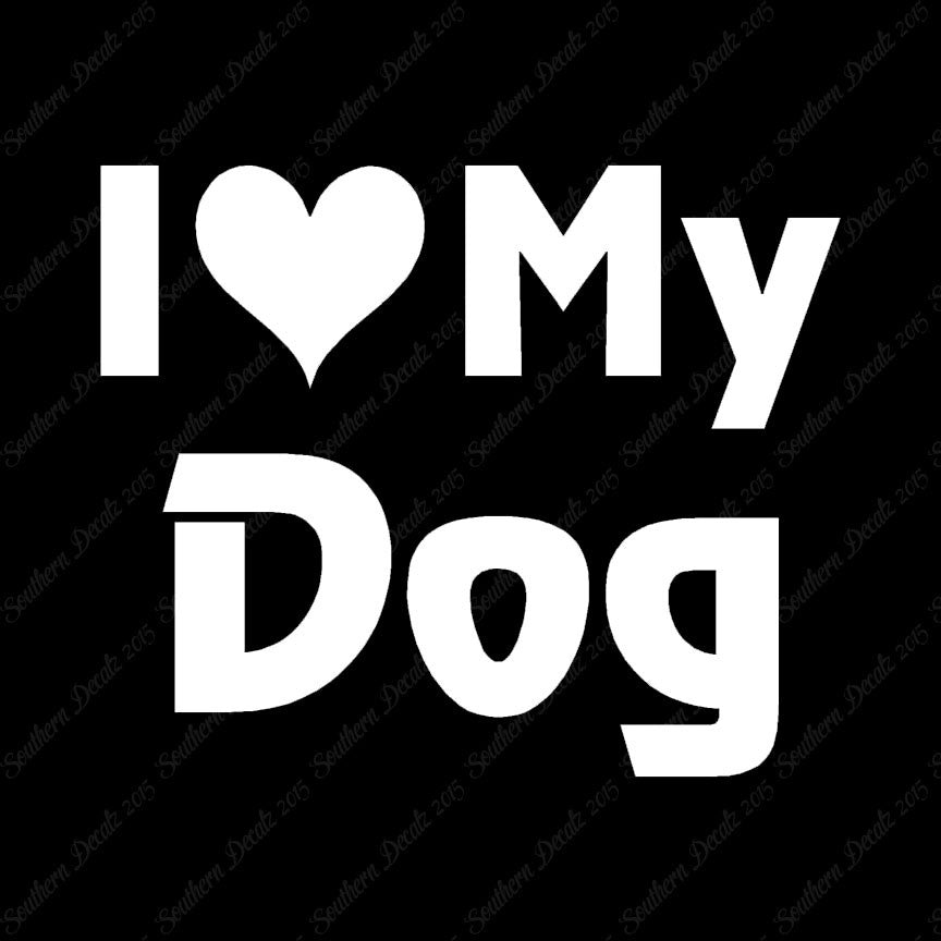 I Love My Dog Heart