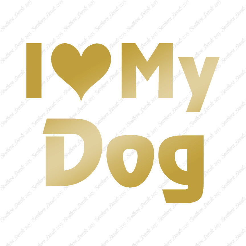 I Love My Dog Heart