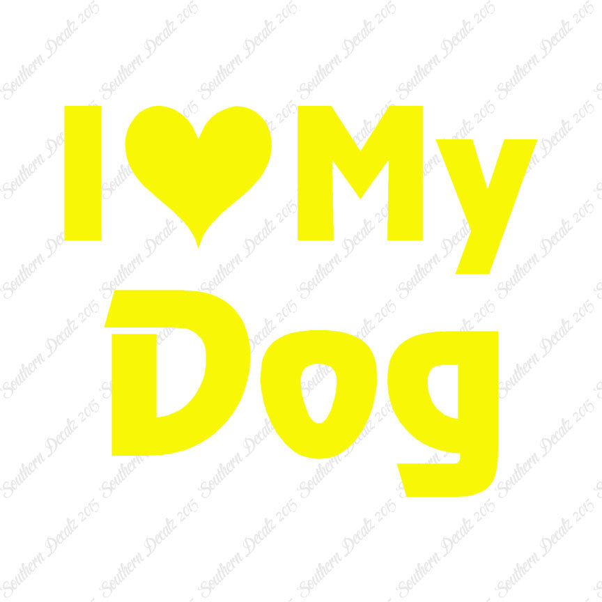 I Love My Dog Heart