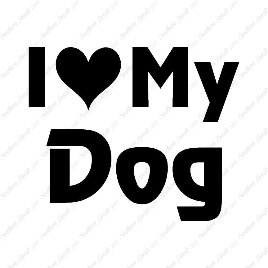 I Love My Dog Heart