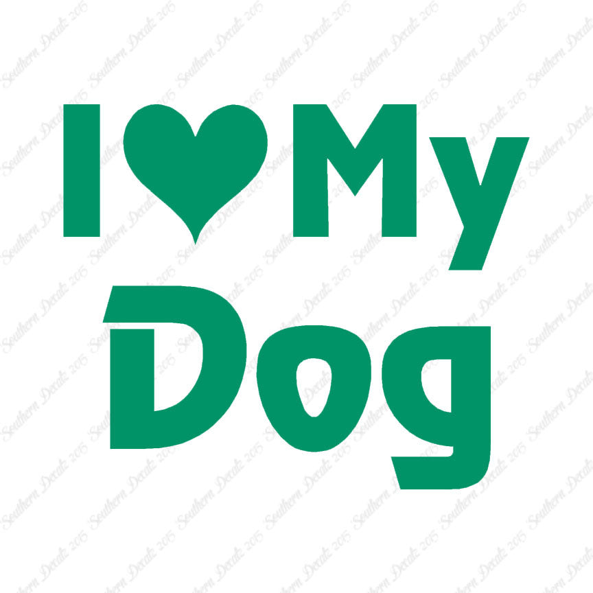 I Love My Dog Heart