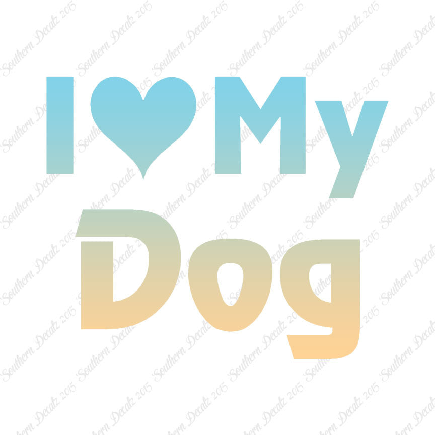 I Love My Dog Heart