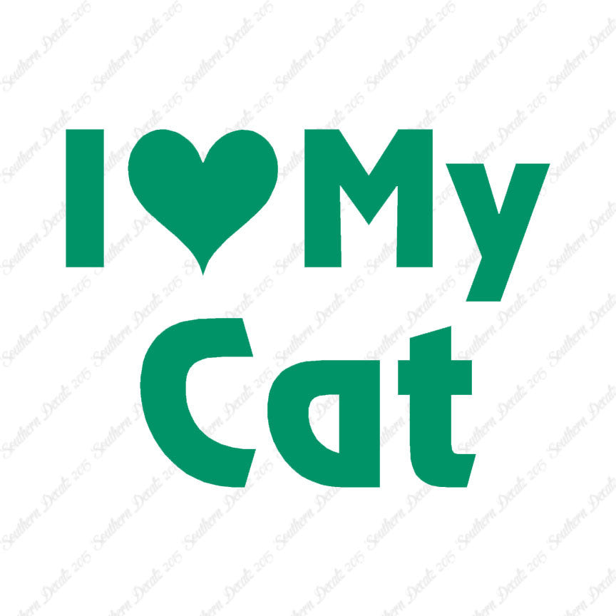 I Love My Cat Heart