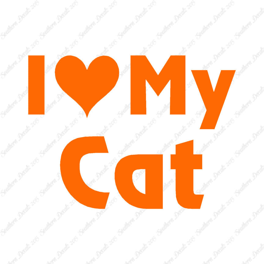 I Love My Cat Heart