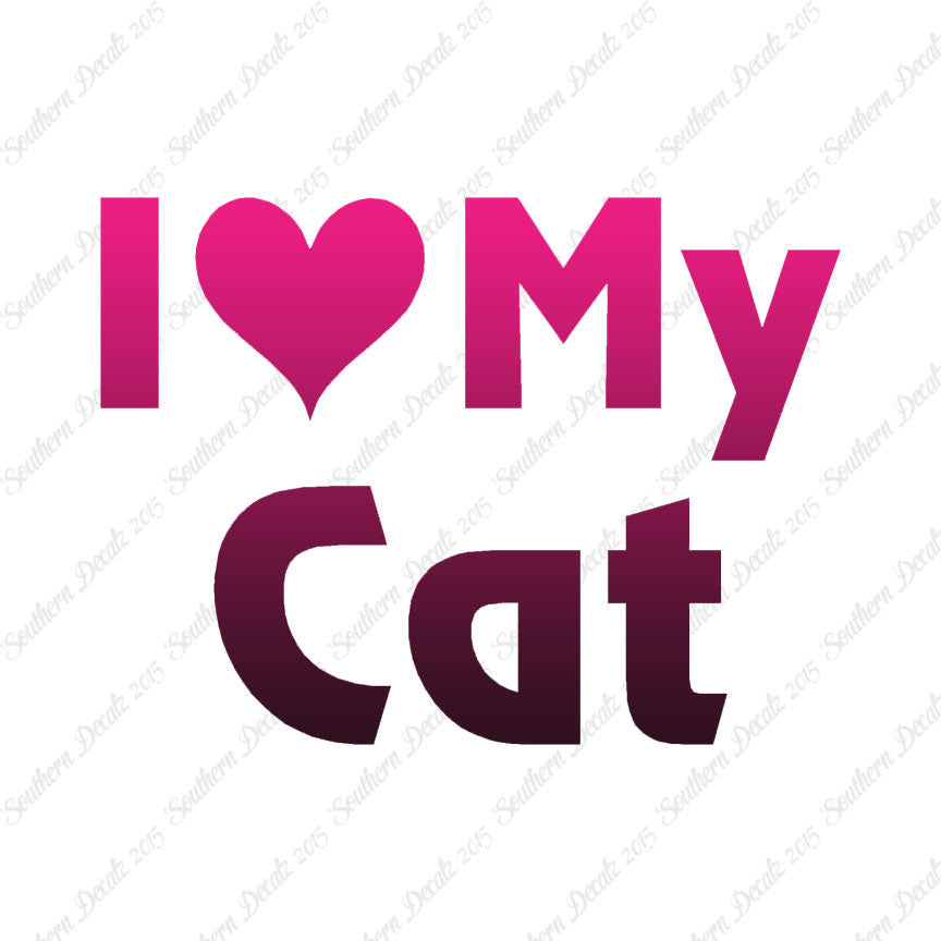 I Love My Cat Heart