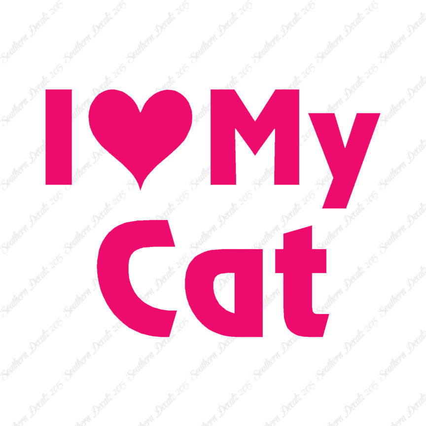 I Love My Cat Heart