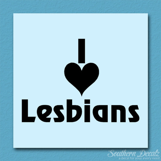 I Love Lesbians Heart