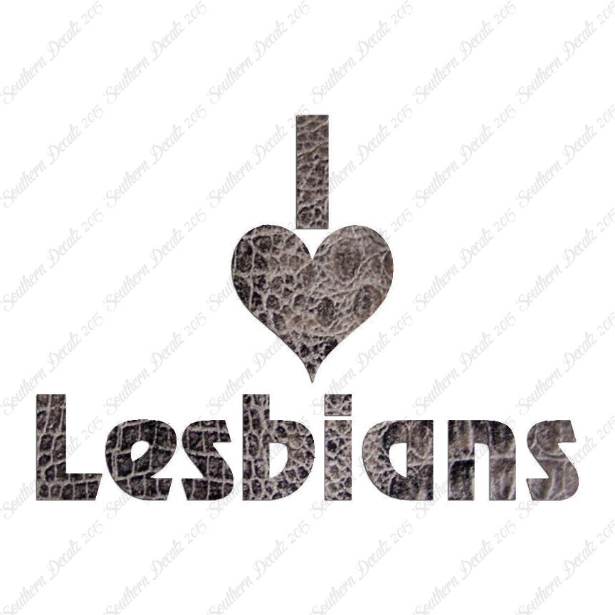I Love Lesbians Heart