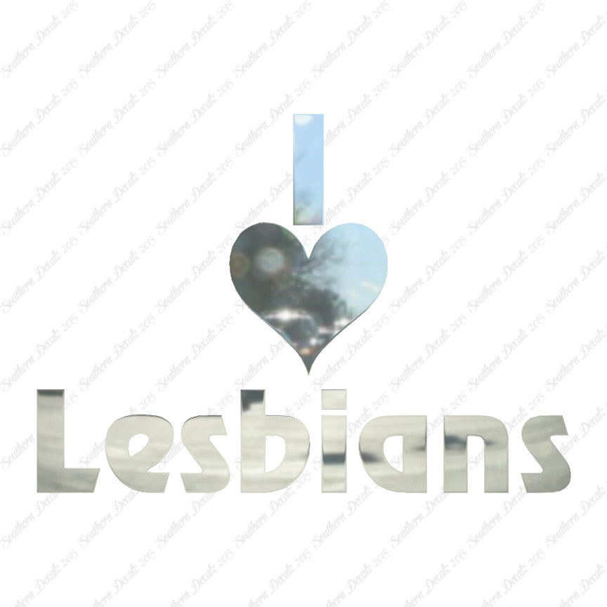 I Love Lesbians Heart