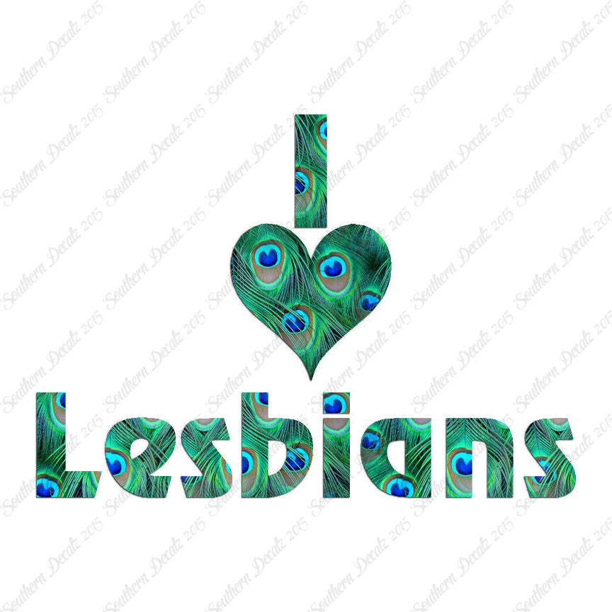 I Love Lesbians Heart