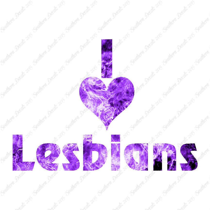 I Love Lesbians Heart