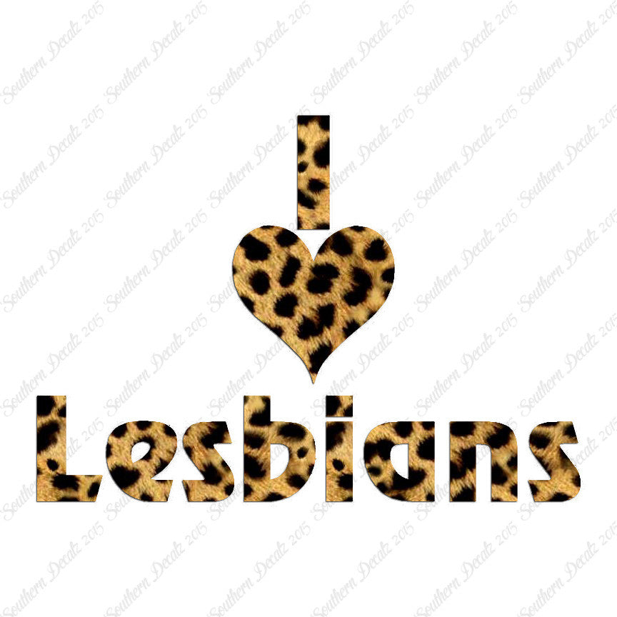 I Love Lesbians Heart