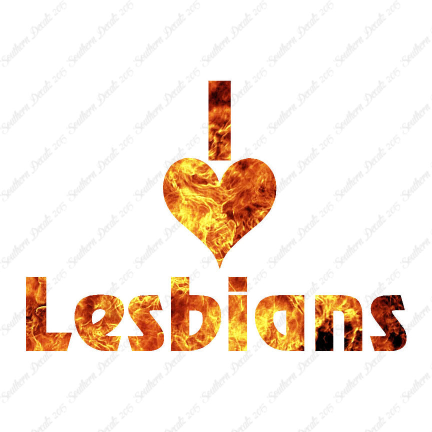 I Love Lesbians Heart
