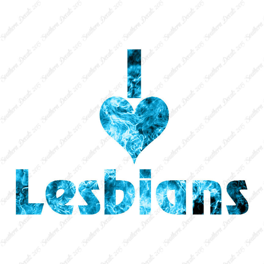 I Love Lesbians Heart