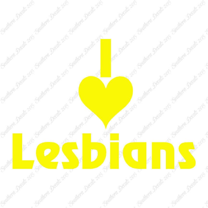 I Love Lesbians Heart