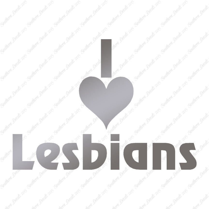 I Love Lesbians Heart