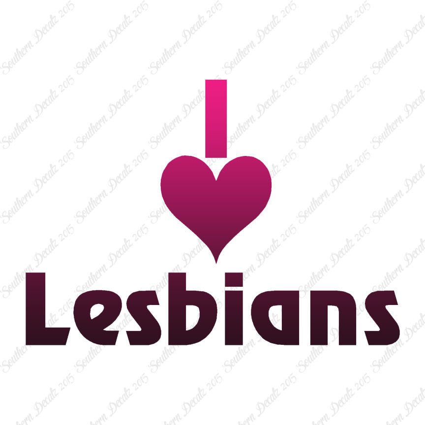I Love Lesbians Heart