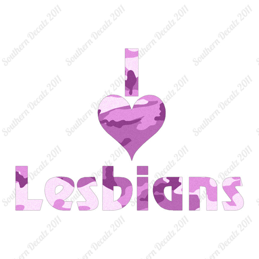 I Love Lesbians Heart